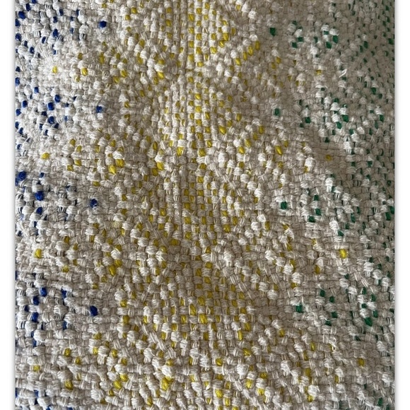 Handmade primary color blanket - Picture 2 of 4